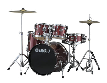 Bateria Musical Yamaha Gigmaker C/Plat. Paiste Burgundy, Gmbgg063es14